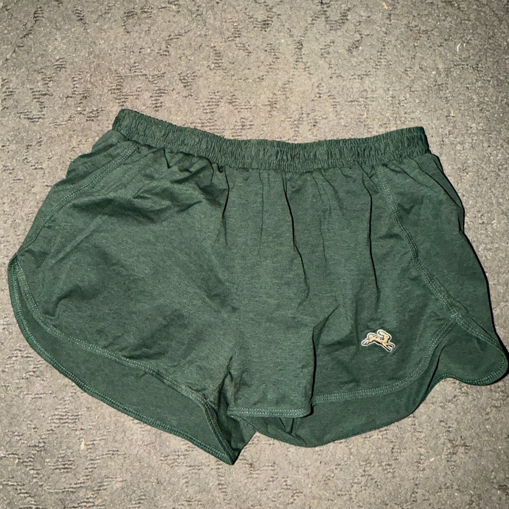 Tracksmith Forest Green Women's Athletic Shorts Size Small